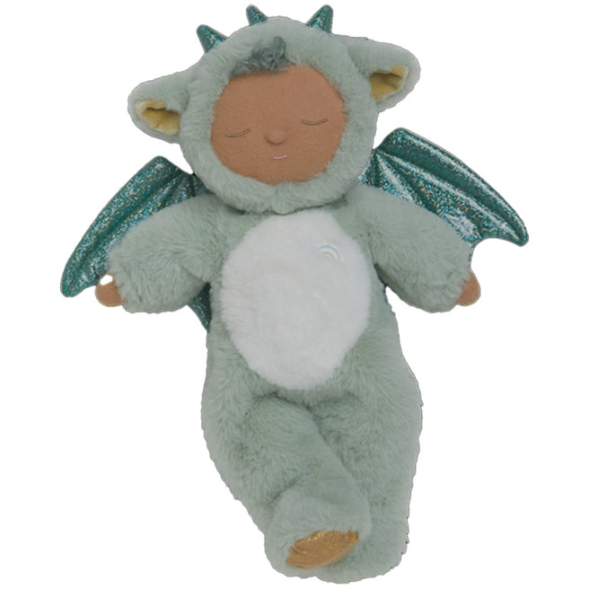 olli ella lappenpop cozy dinkum dragon - ash green - 32 cm | OETCOZ-COZ-GR-O | 0