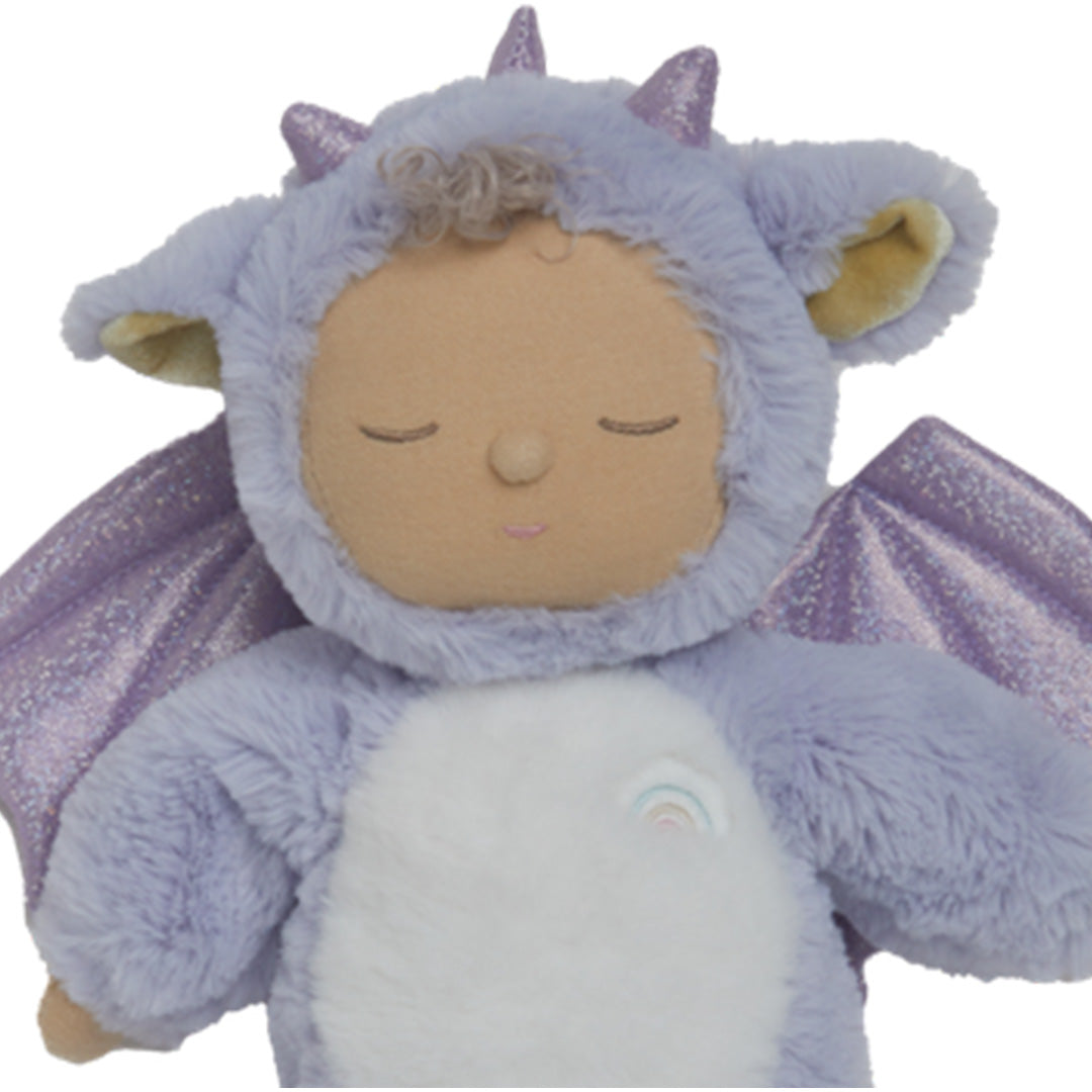 olli ella lappenpop cozy dinkum dragon - rory lavender - 32 cm | OETCOZ-COZ-LI-O | 3
