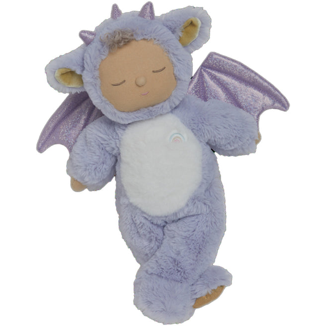 olli ella lappenpop cozy dinkum dragon - rory lavender - 32 cm | OETCOZ-COZ-LI-O | 0