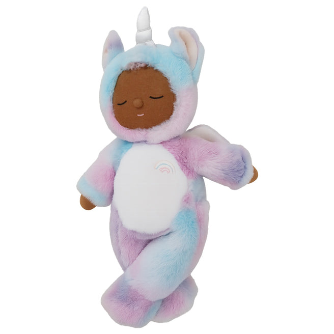 olli ella lappenpop cozy dinkum unicorn - stardust rainbow - 32 cm | OETCOZ-COZ-RA-O | 0