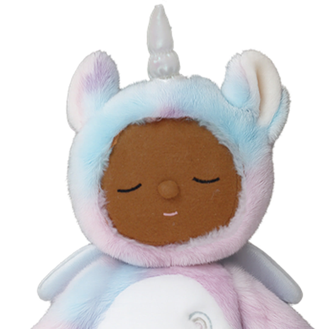 olli ella lappenpop cozy dinkum unicorn - stardust rainbow - 32 cm | OETCOZ-COZ-RA-O | 3