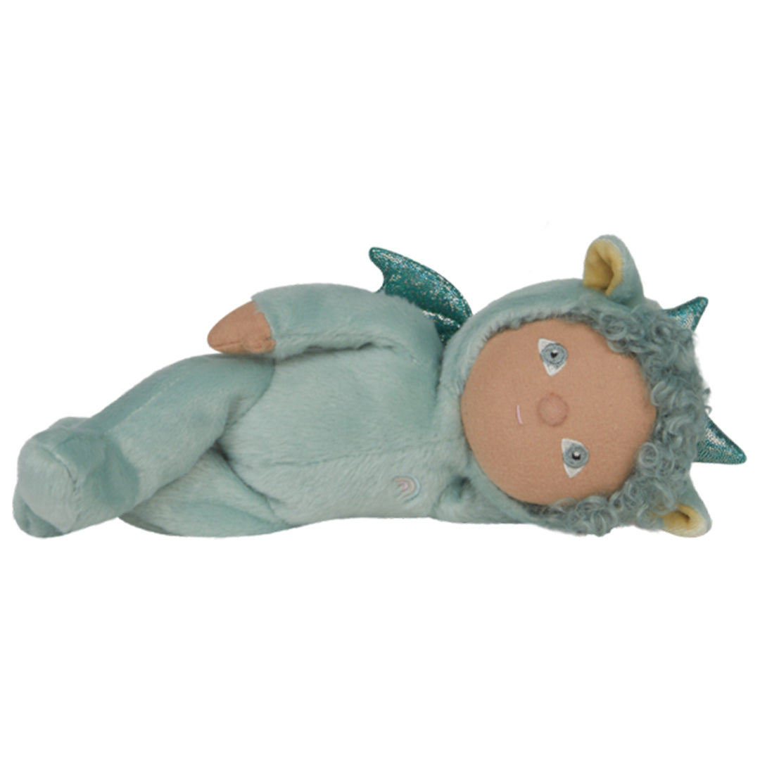 olli ella lappenpop dinky dinkum doll - dante dragon green - 22 cm | OETDDA-DDN-GR-O | 1