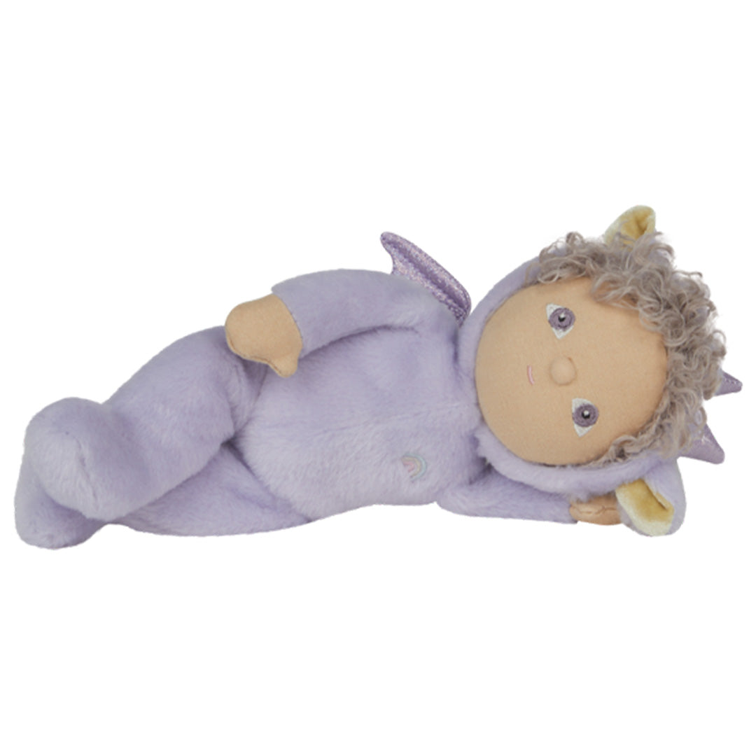 olli ella lappenpop dinky dinkum doll - duffy dragon lavender - 22 cm | OETDDA-DDN-LI-O | 1