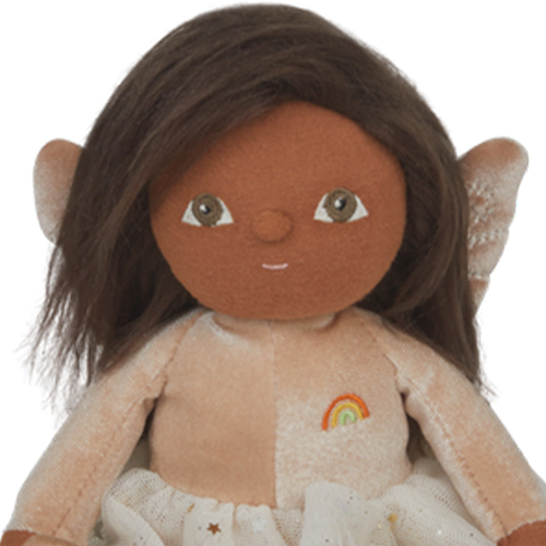 olli ella lappenpop dinky dinkum doll - fairy faye pearl - 22 cm | OETDDA-DIN-PE-O | 2
