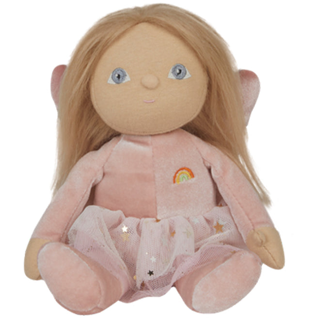 olli ella lappenpop dinky dinkum doll - fairy fiona pink - 22 cm | OETDDA-DIF-PK-O | 0