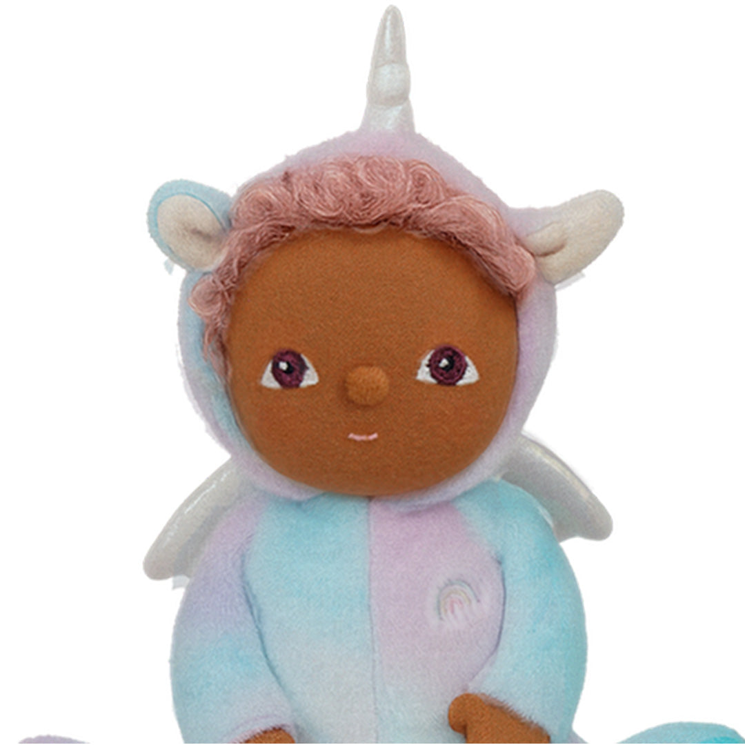 olli ella lappenpop dinky dinkum doll - uli unicorn rainbow - 22 cm | OETDDA-DIN-RA-O | 3