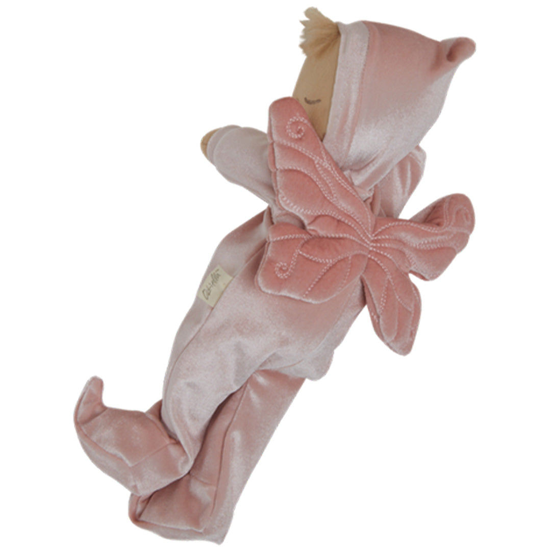 olli ella lappenpop dozy dinkum doll - fairy aurora pink - 32 cm | OETDOZ-DOZ-PI-O | 1