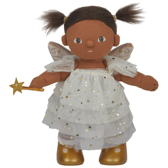 olli ella lappenpop dream dinkum doll - fairy freya pearl - 35 cm