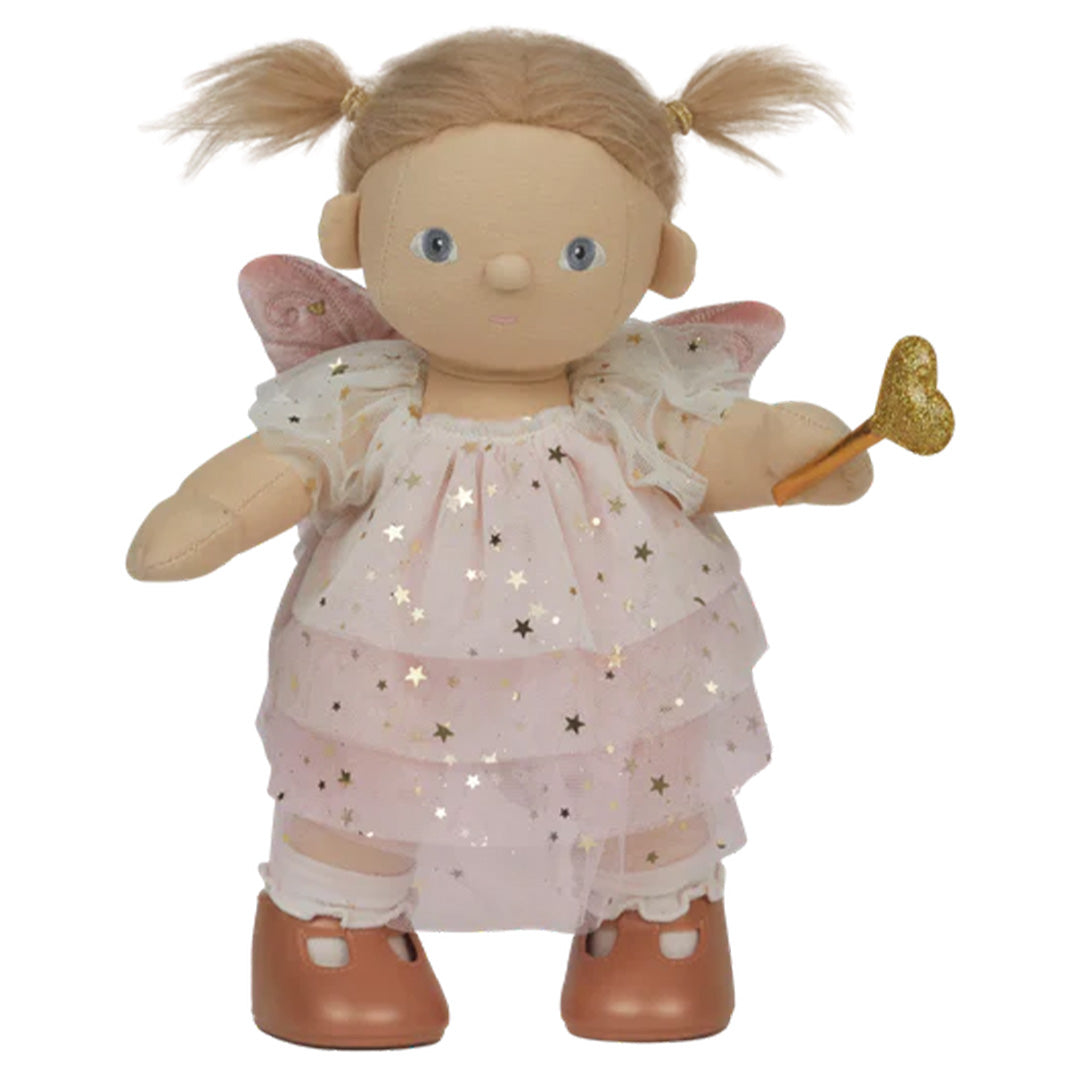 olli ella lappenpop dream dinkum doll - fairy willow pink - 35 cm | OETDID-DRE-PI-O | 0