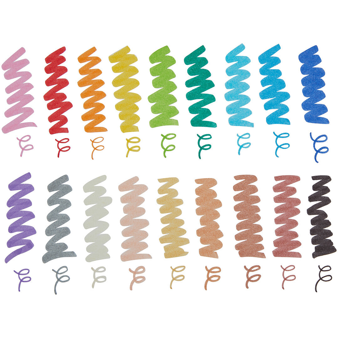 ooly dubbelzijdige viltstiften color together - 18st | 02.130-099 | 3