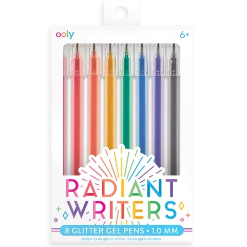 ooly gelpennen glitter - 8st | 02.132-090 | 0