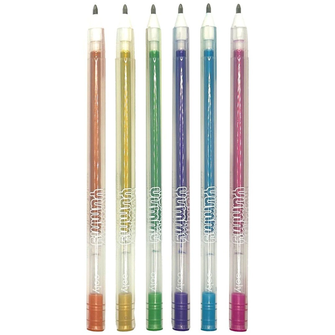 ooly geurende gelpennen yummy yummy metallic - 6st | 02.132-164 | 1