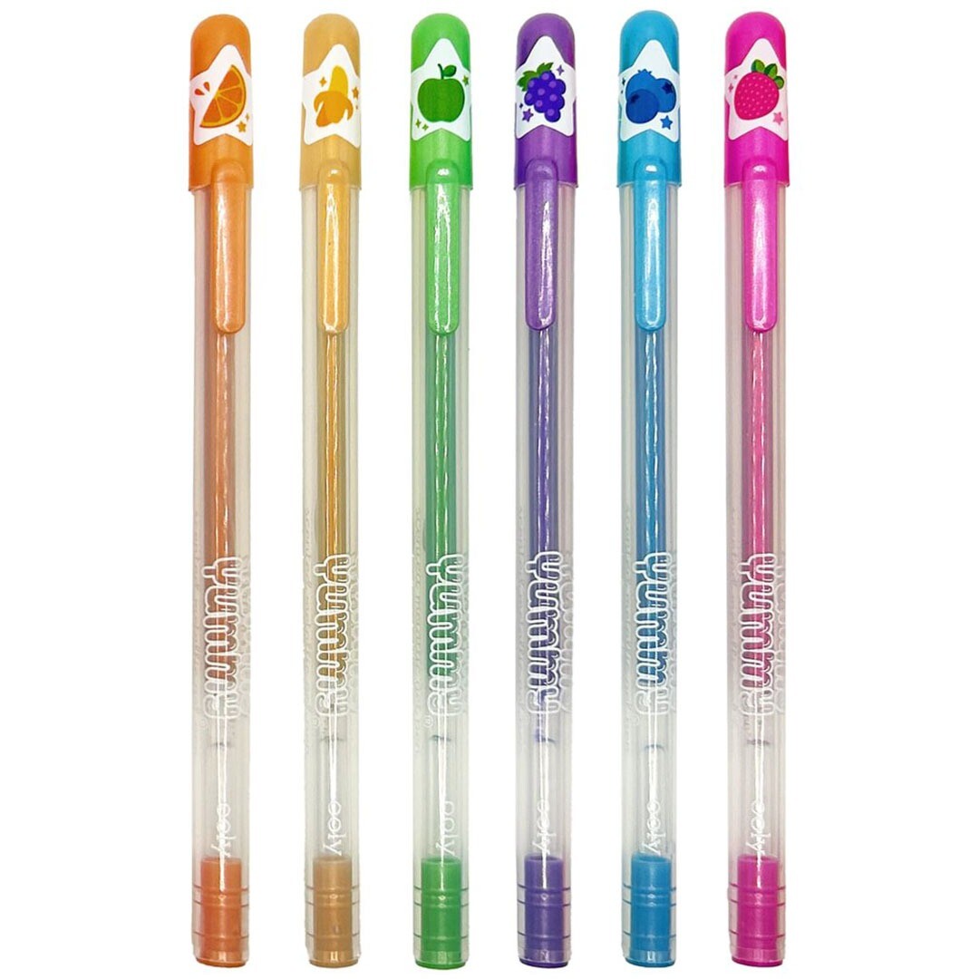 ooly geurende gelpennen yummy yummy metallic - 6st | 02.132-164 | 2