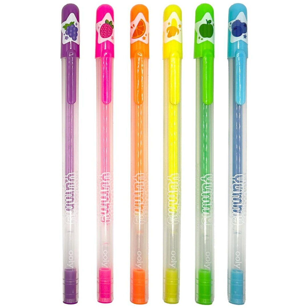 ooly geurende gelpennen yummy yummy neon - 6st | 02.132-163 | 2