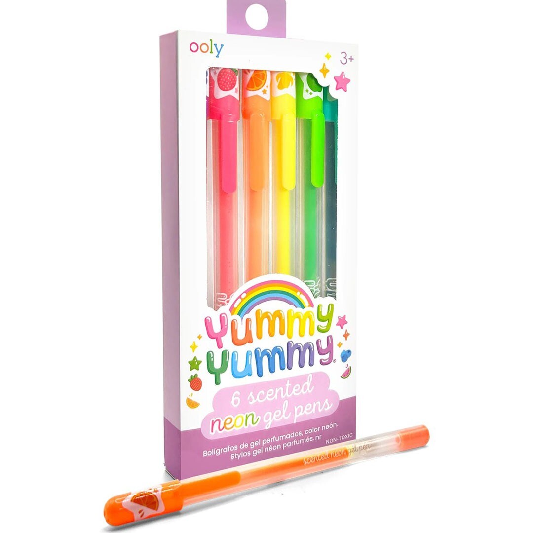 ooly geurende gelpennen yummy yummy neon - 6st | 02.132-163 | 3