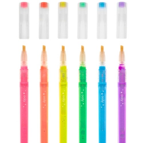 ooly glitter markeerstiften - 6st | 02.130-081 | 2