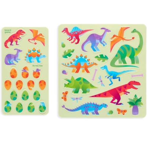 ooly herbruikbare stickerspelletjes - dino's | 02.172-006 | 1