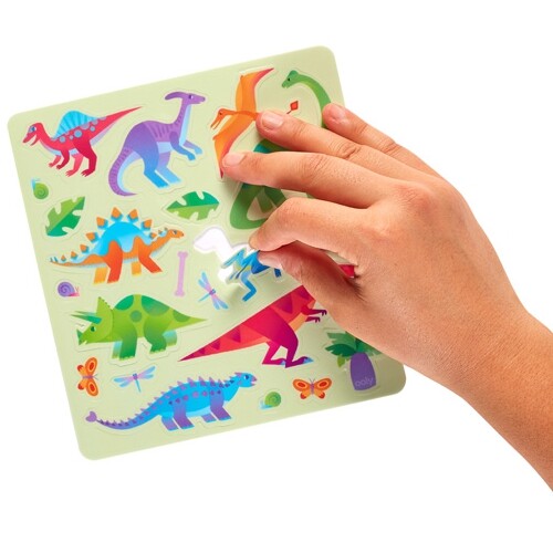 ooly herbruikbare stickerspelletjes - dino's | 02.172-006 | 4