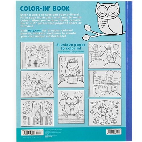 ooly kleurboek dieren  | 02.118-203 | 2