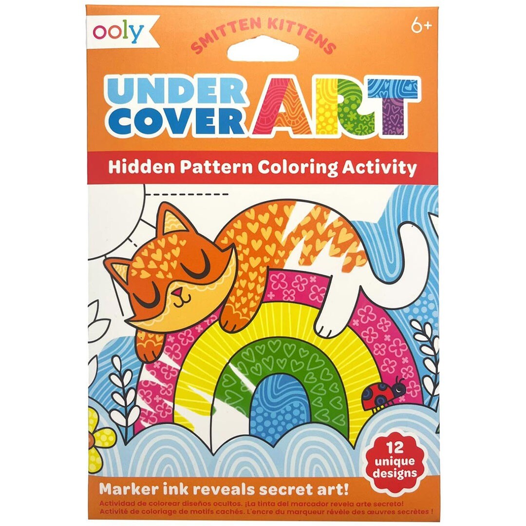 ooly kleurplaten undercover art smitten kittens - 12st | 02.161-117 | 0