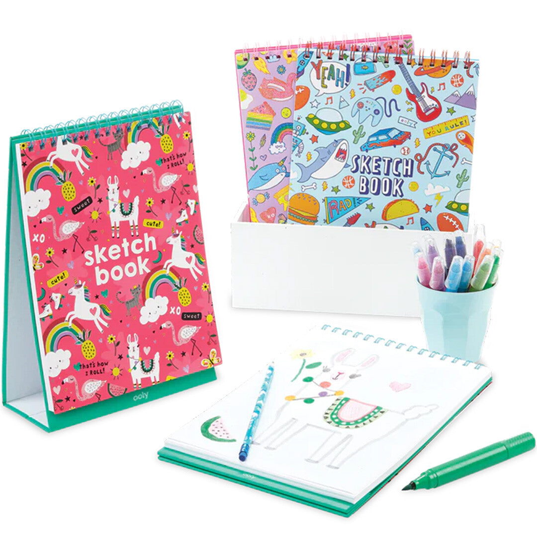 ooly schetsboek sketch and show - funtastic friends | 02.118-216 | 2