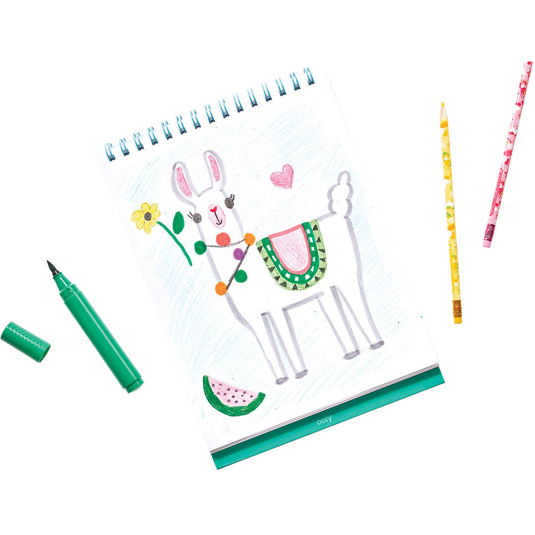 ooly schetsboek sketch and show - funtastic friends | 02.118-216 | 3
