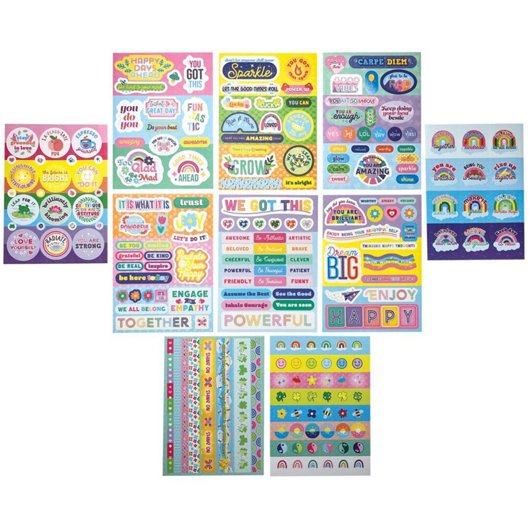 ooly stickerboek stickiville - great to motivate | 02.120-164 | 1