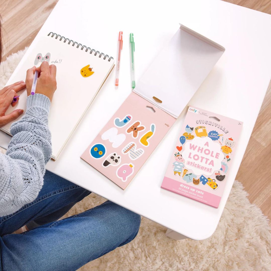 ooly stickerboek stickiville x suzy - alphabet | 02.120-216 | 1
