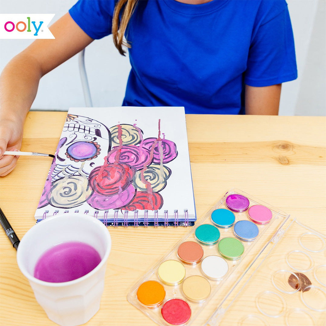 ooly chroma blends waterverf - pearlescent - 12 kleuren | OOLY02.126-011 | 4