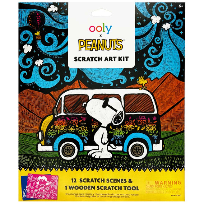 ooly kraskaarten peanuts - 12st | OOLY02.161-147 |1