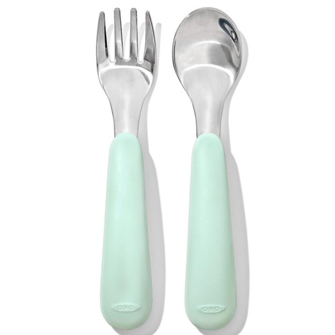oxo tot kinderlepel en -vork opal  | OX216021 | 0
