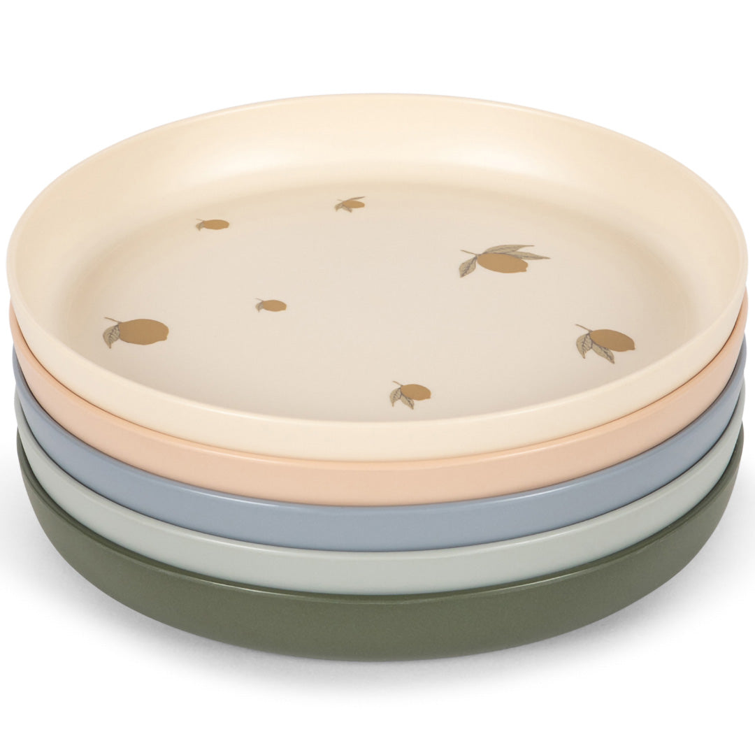 konges sløjd kinderborden - lemon mix - 5st | KS104618-LEMON-MIX | 1