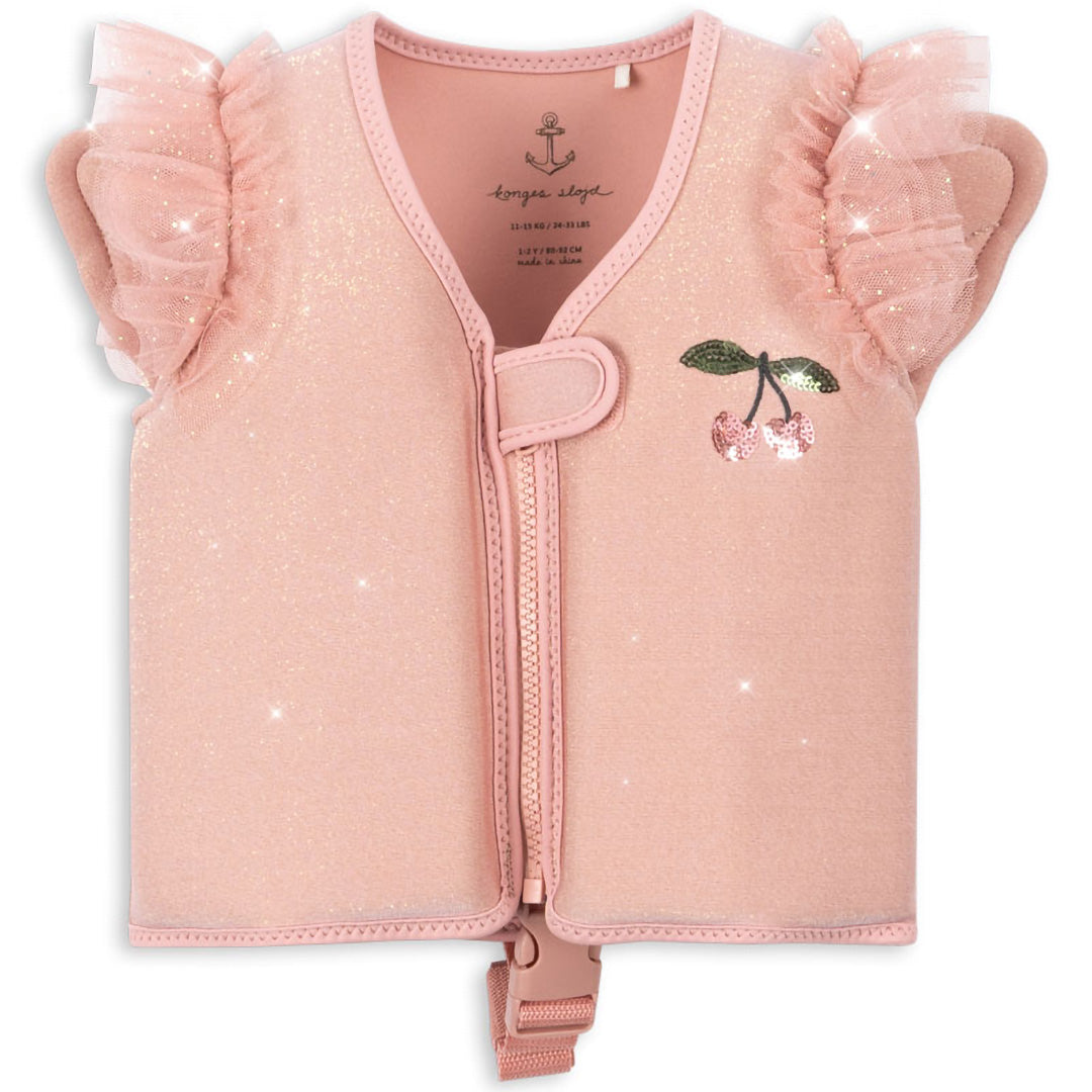 konges sløjd zwemvest piper - powder pink - 1-2 jaar | KS105031 | 3