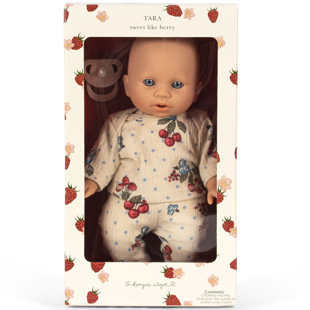 konges sløjd babypop tara met speen - marmelatta - 32 cm | KS105205 | 2