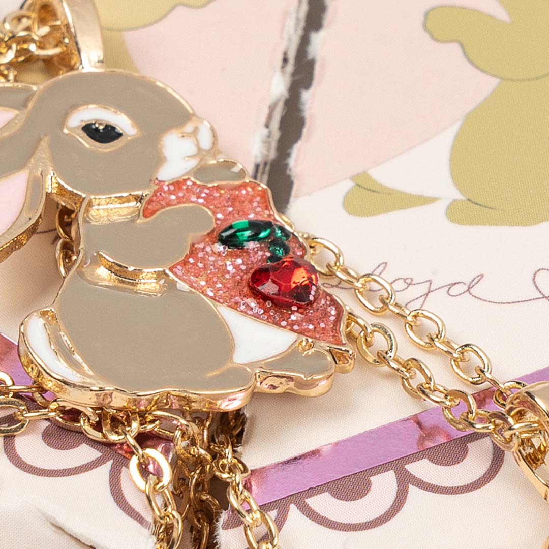 konges sløjd vriendschapsketting bunny - goud | KS104716-GOLD | 3