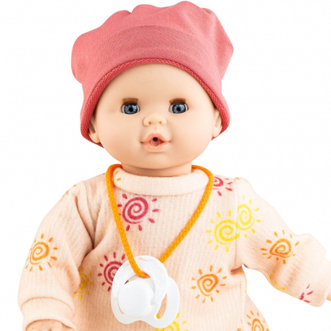 POPBEBE♡BY.POCO　ミニチュア Paola reina babypop alex met geluid - zonnetjes - 36 cm