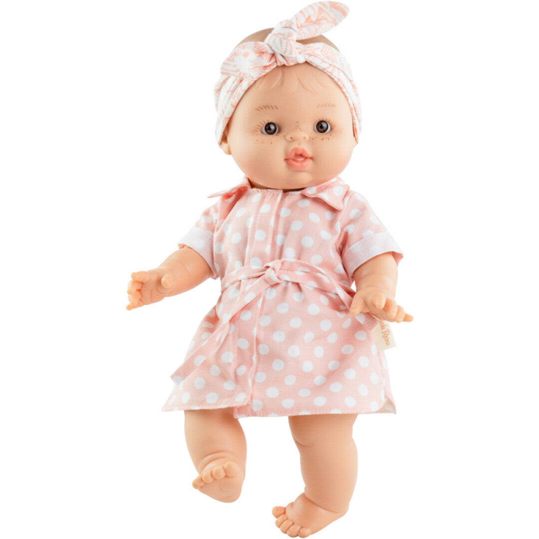 paola reina babypop gordi meisje paqui - jurk - 34 cm | PR04106 | 0