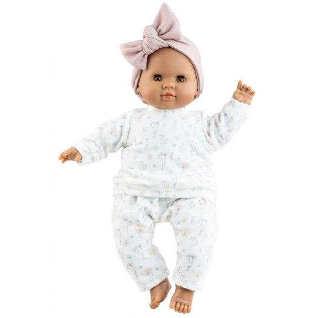 paola reina babypop manus alberta - bloemetjes - 36 cm | PR07056 | 0