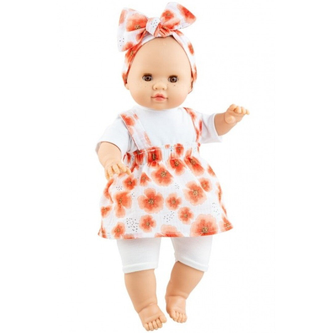 paola reina babypop manus judith - bloemen - 36 cm | PR07061 | 0