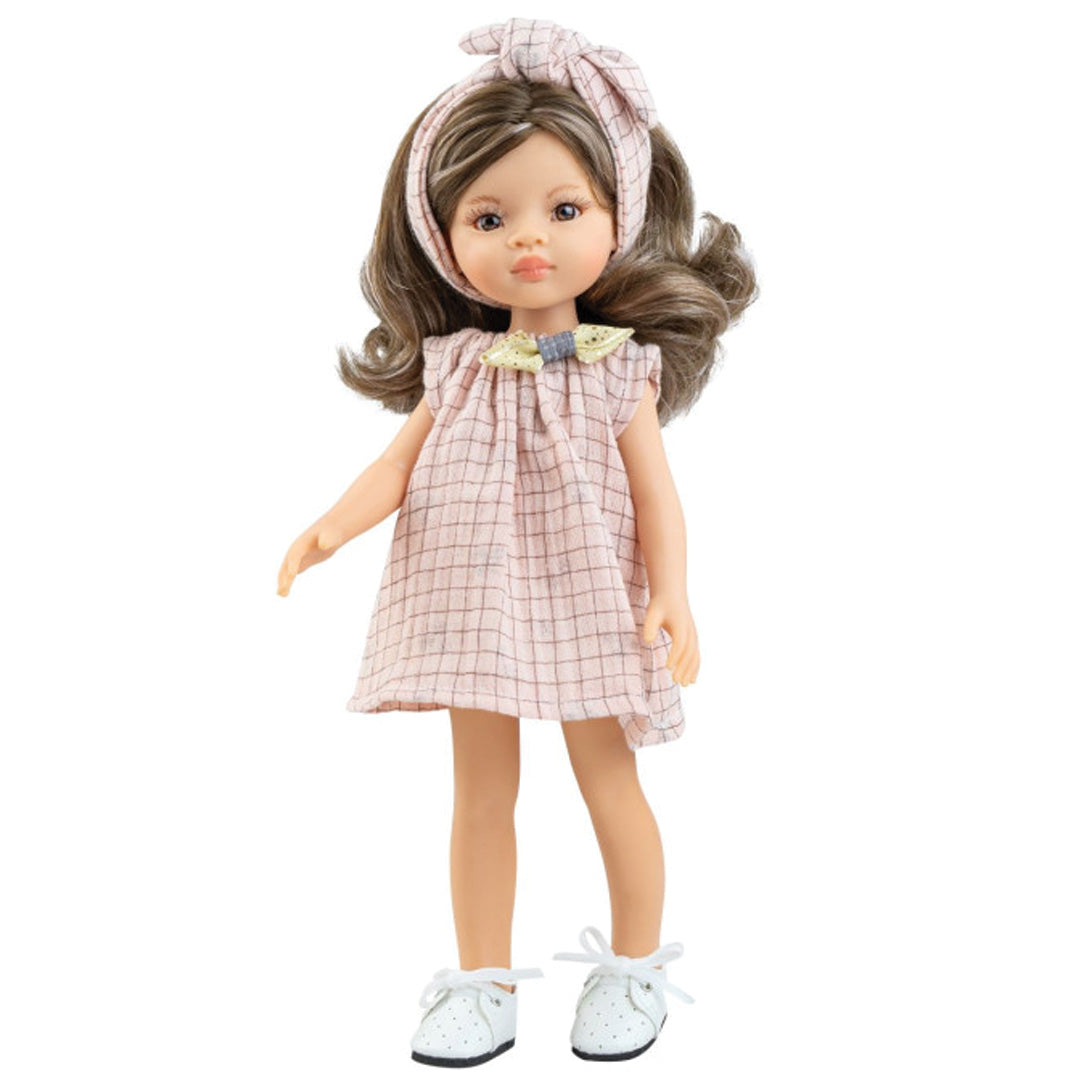 paola reina stapop amigas sofia bruin golvend haar - 32 cm | PR04731 | 1