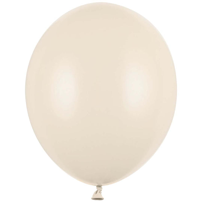 partydeco ballonnen alabaster - 30 cm - 10st | SB14P-022-10 | 1