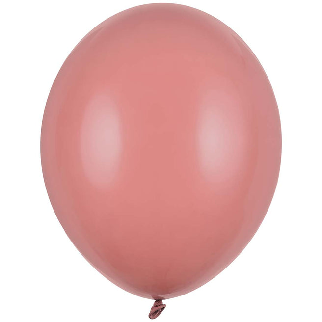 partydeco ballonnen pastel wild rose - 30 cm - 10st | SB14P-081AN-10 | 1