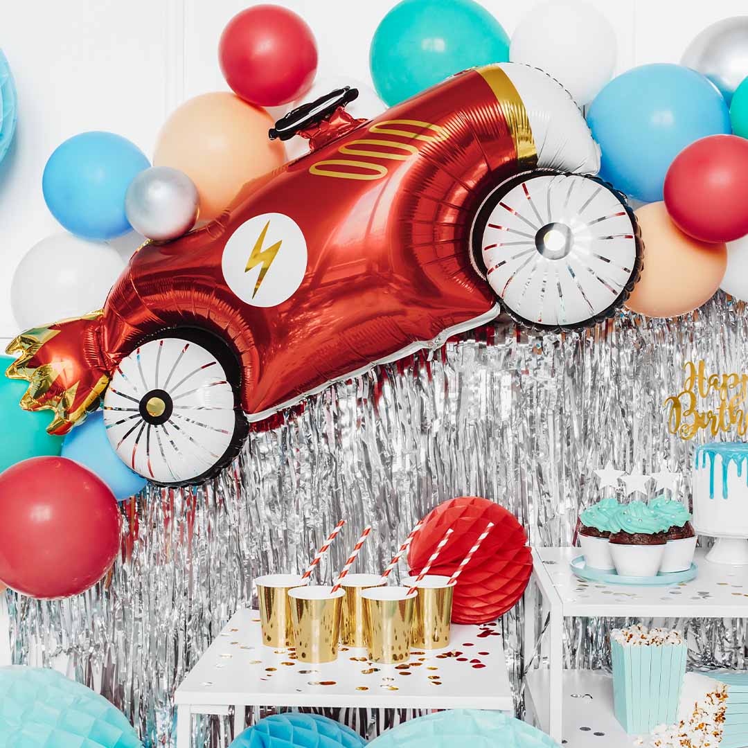 partydeco folieballon auto - 111 cm | FB90 | 2