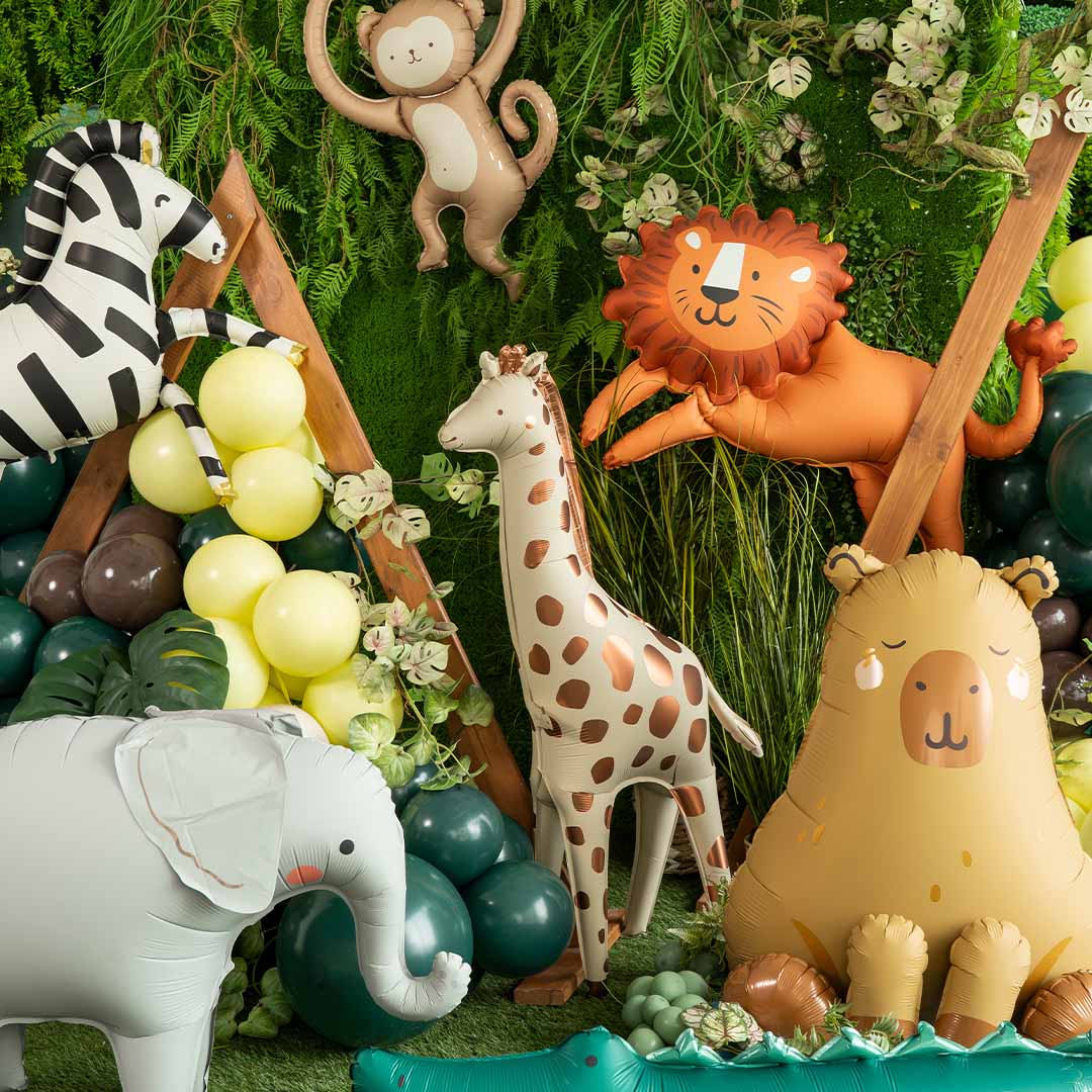 partydeco folieballon capibara - 80 cm | FB404 | 2