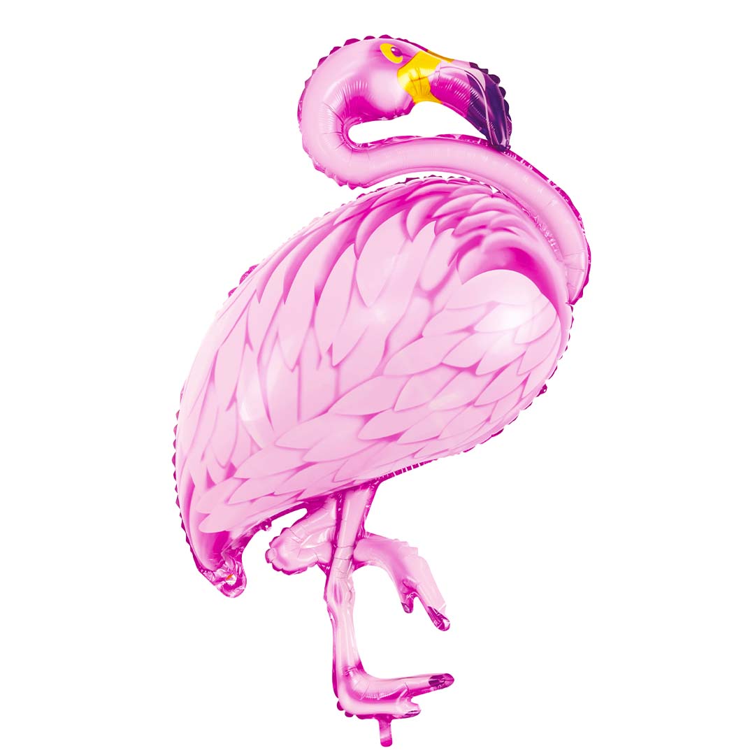 partydeco folieballon flamingo - 95 cm | FB32-081 | 1