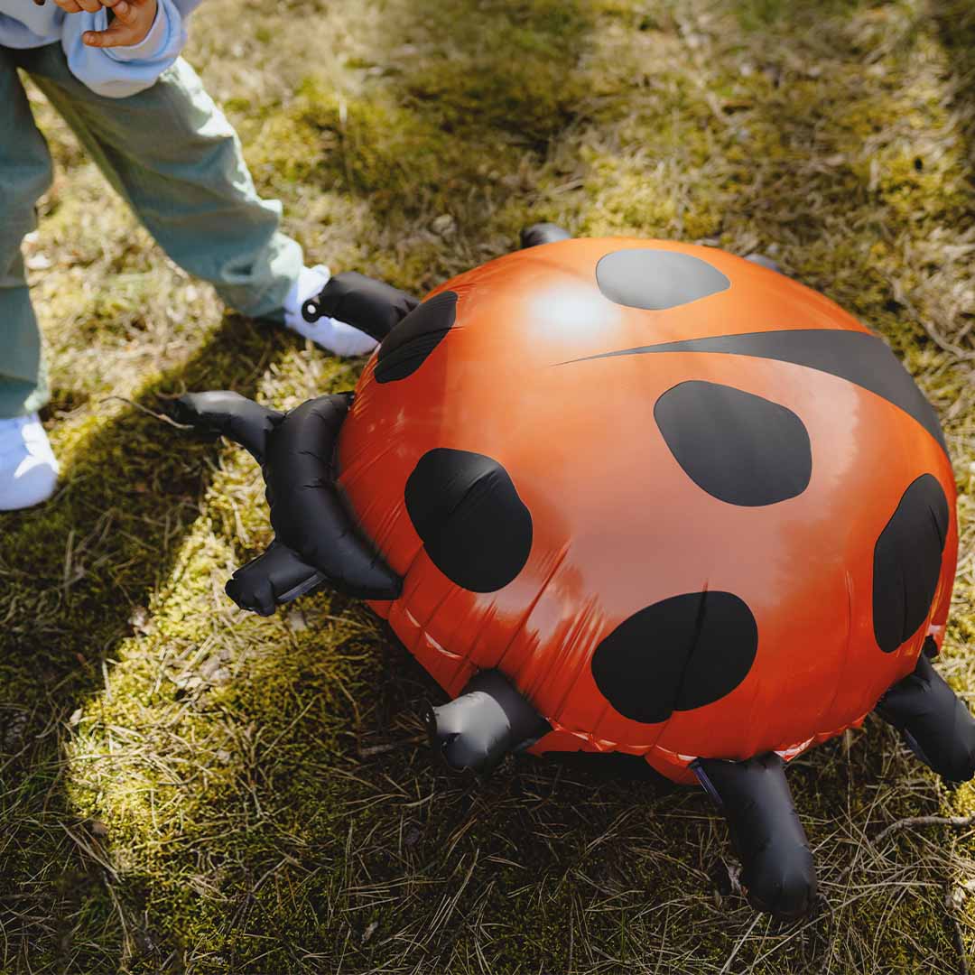 partydeco folieballon lieveheersbeestje - 85 cm | FB287 | 2