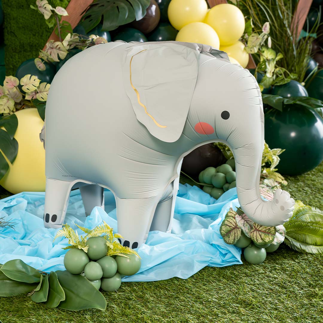 partydeco folieballon olifant - 91 cm | FB403 | 4