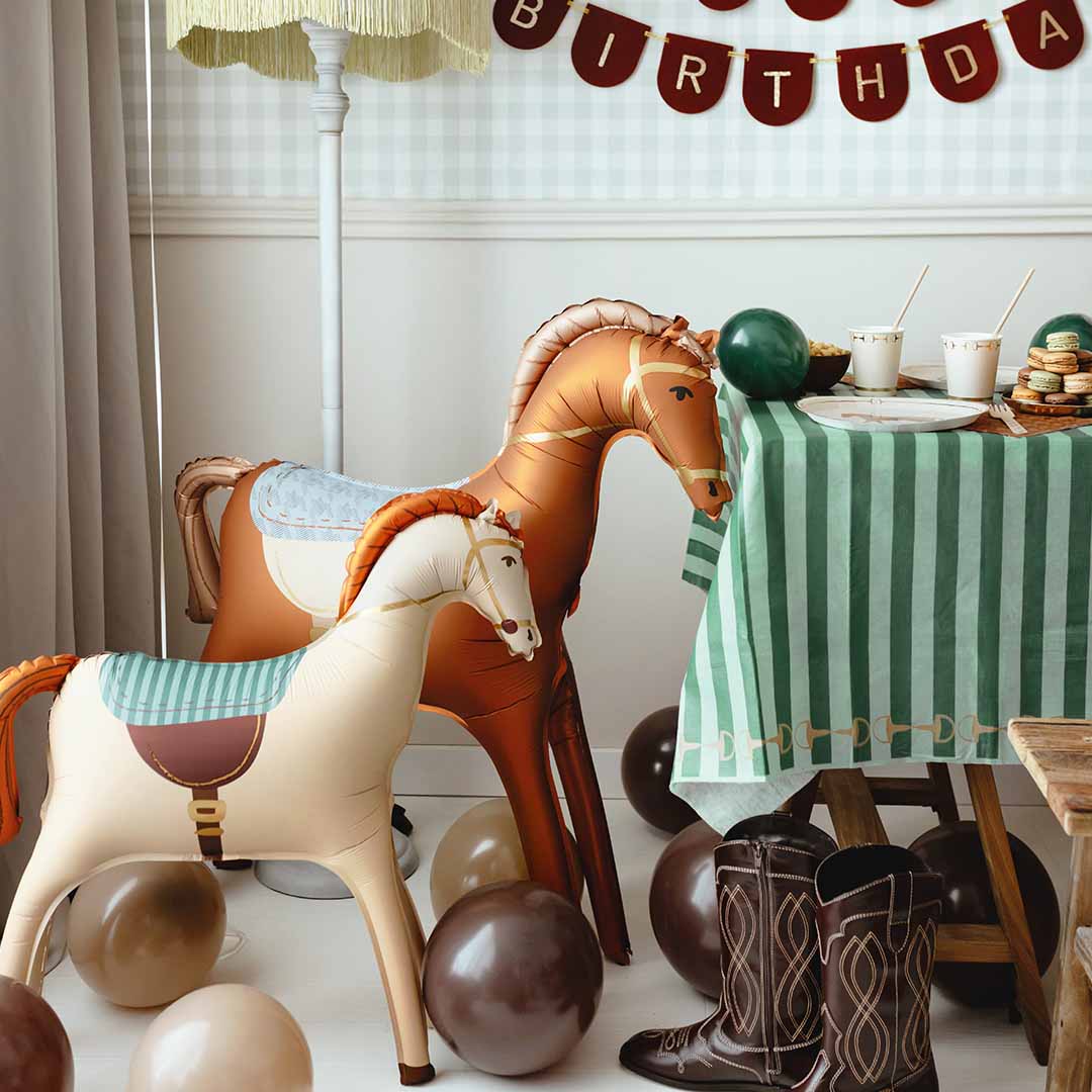 partydeco folieballon paard - 86,5 cm | FB275 | 2