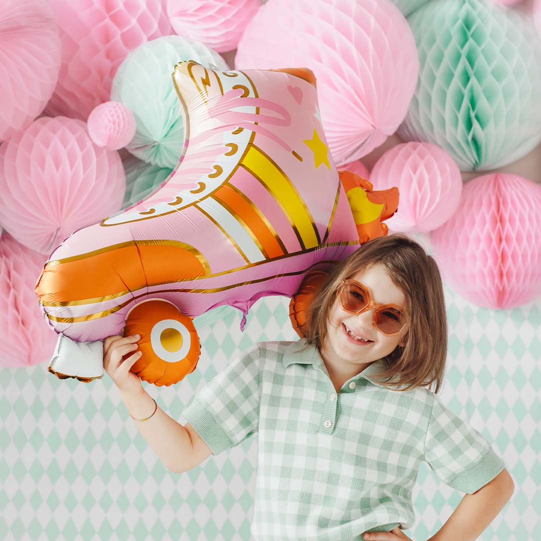 partydeco folieballon rolschaats - 74 cm | FB111 | 3