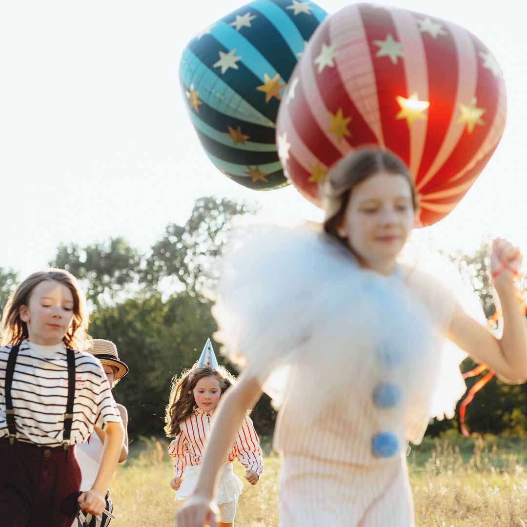 partydeco folieballon sterren - groen - 50 cm | FB243-012 | 6